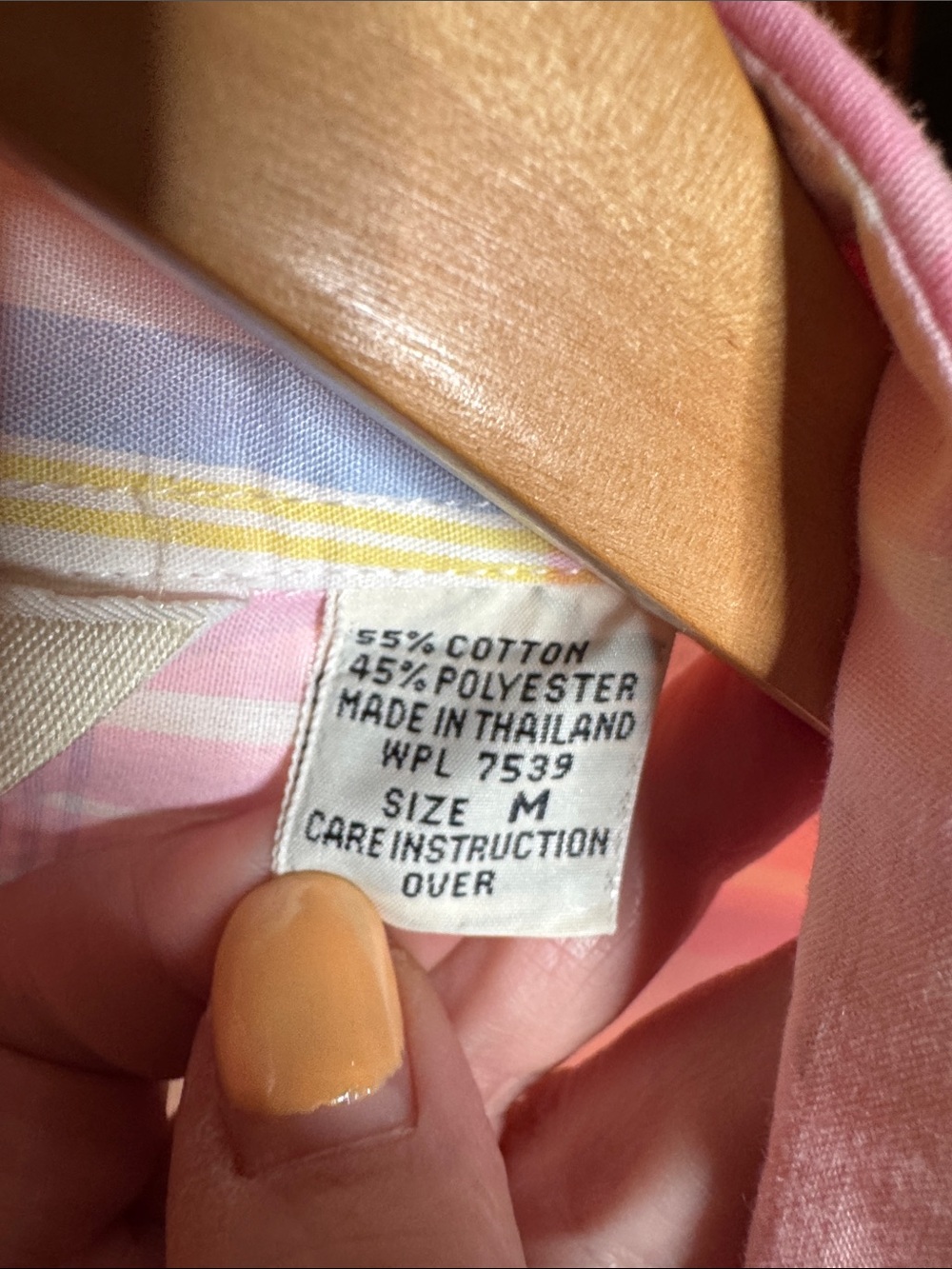 Vintage Diane Von Furstenberg Pastel Plaid Button Up Shirt Pink Size Medium - Picture 4 of 9
